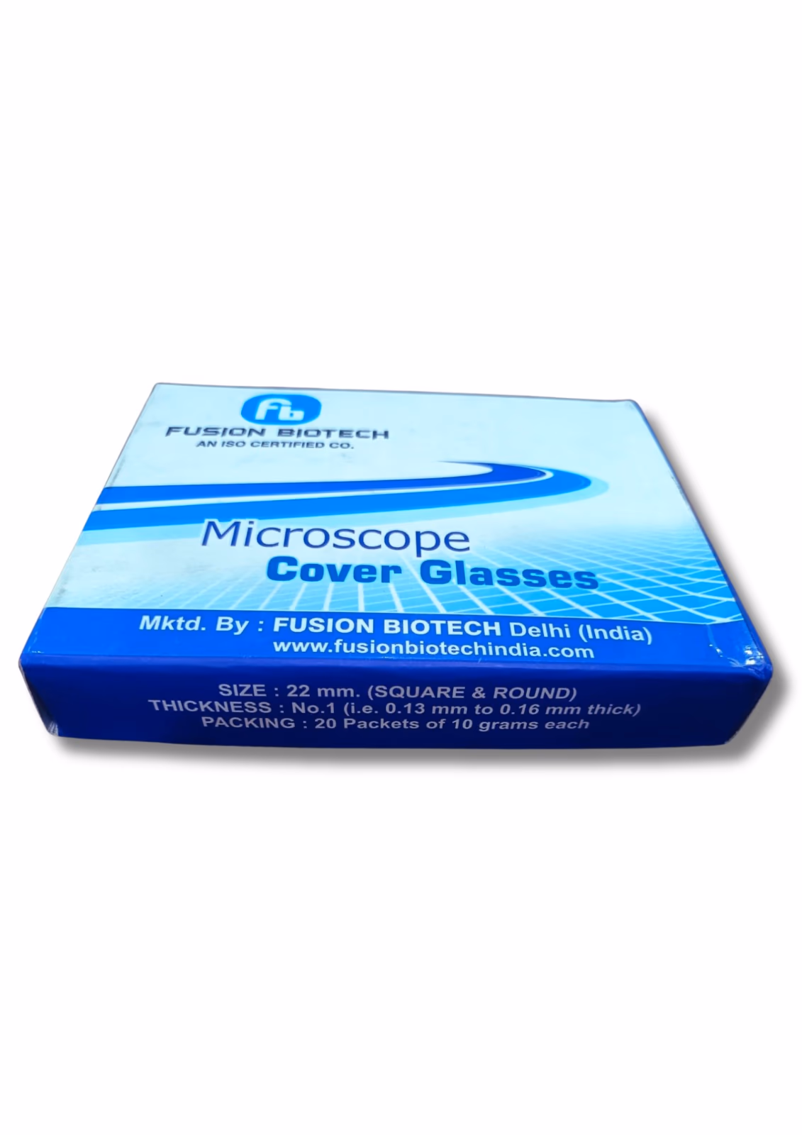 Microscope Cover Slips close view