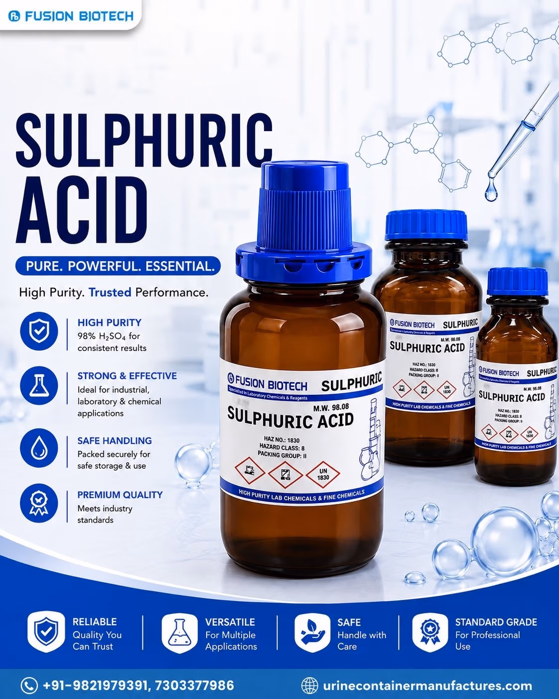 Chemical Laboratory Acid